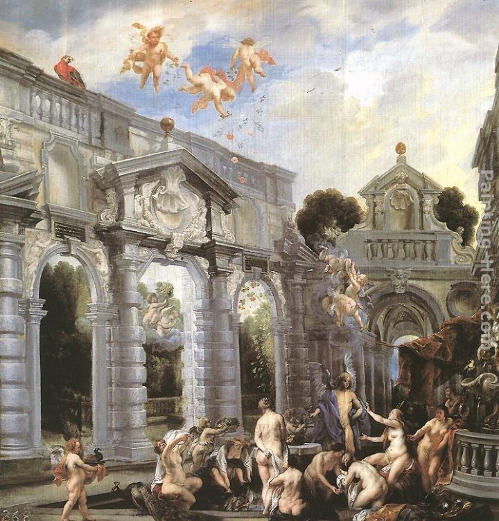 Jacob Jordaens Nymphs at the Fountain of Love